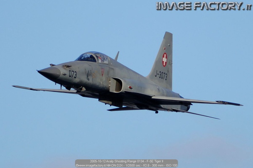 2005-10-12 Axalp Shooting Range 0134 - F-5E Tiger II